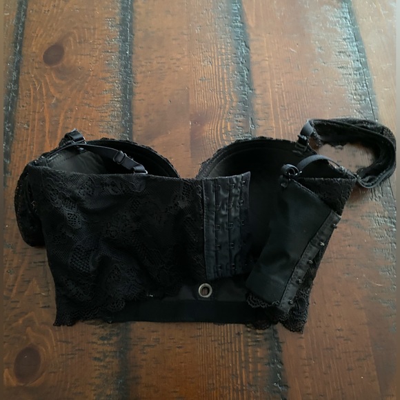 Pride + Prejudice + Zombies corset bra top goth emo Tripp NY top size M 🖤 ~ - Picture 4 of 8